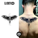 Asas da Alma Costas Tatuagem Temporária