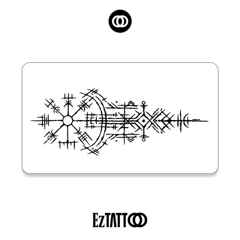 Sigilo Astral Tatuagem Temporária