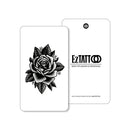 Rosa Old School Tatuagem Temporária