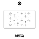 Cósmica Tatuagem Temporária