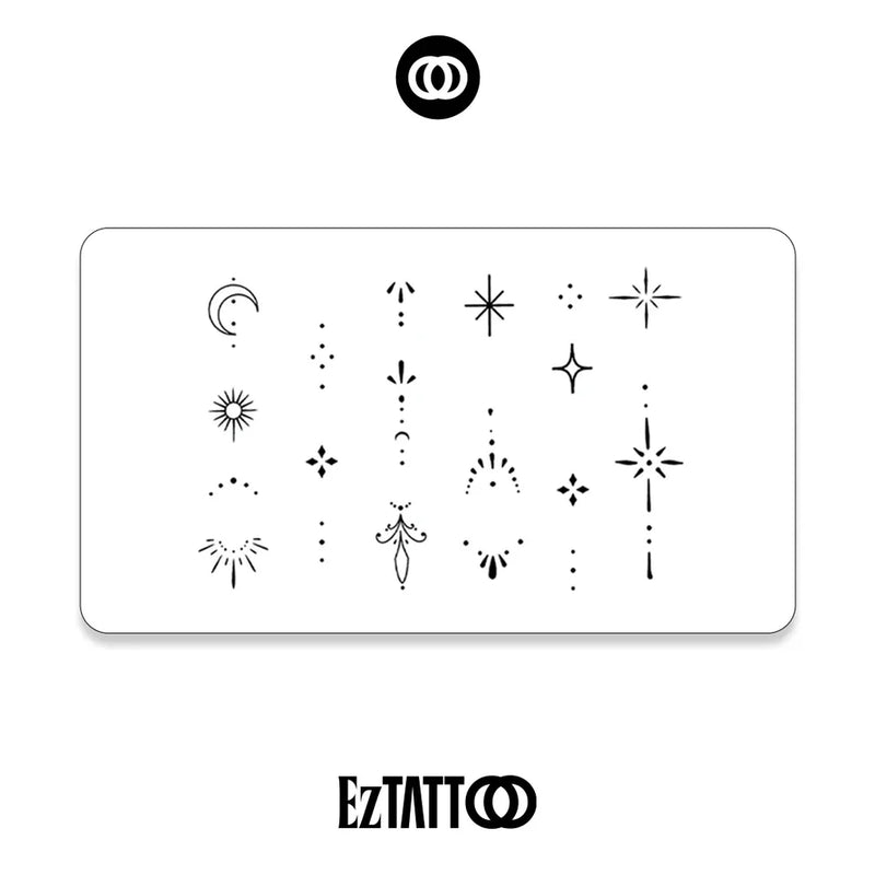 Cósmica Tatuagem Temporária