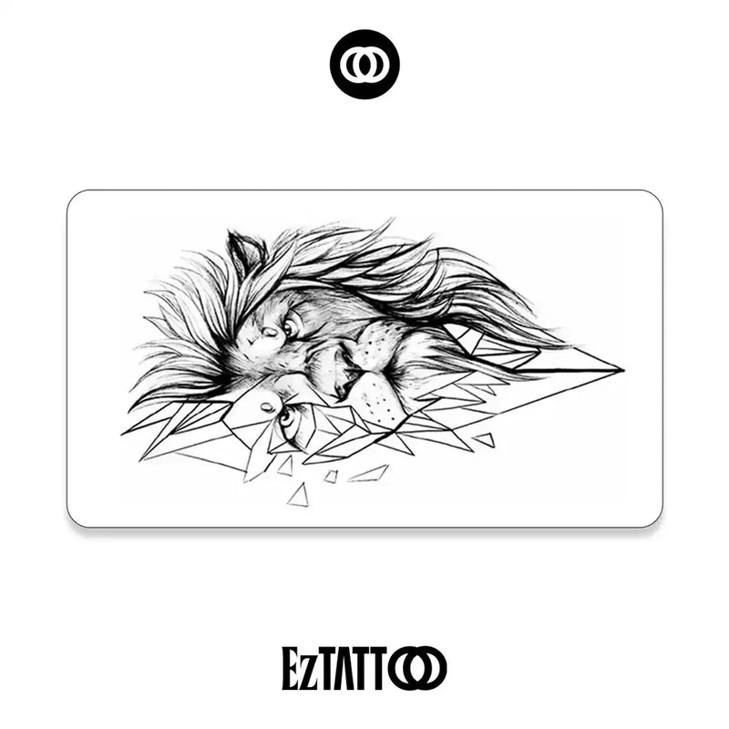 Instinto Rachado Tatuagem Temporária