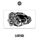 Rei em Fúria Tatuagem Temporária