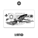 Ascensão do Anjo Tatuagem Temporária