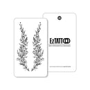 Ramo de Flores Tatuagem Temporária Delicada