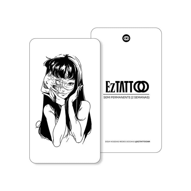 Meninas de Anime Japonês Tatuagem Temporária