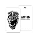 Rei em Fúria Tatuagem Temporária