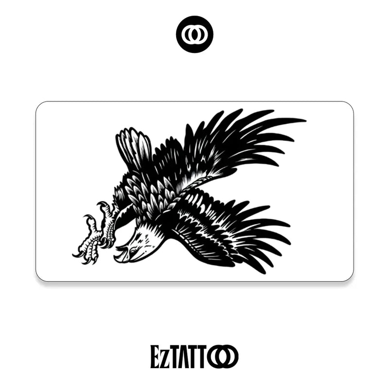 Águia Tatuagem Temporária Delicada