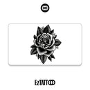 Rosa Old School Tatuagem Temporária