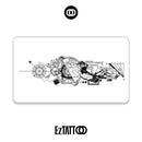 Peso do Mundo Tatuagem Temporária