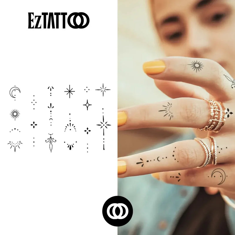 Cósmica Tatuagem Temporária