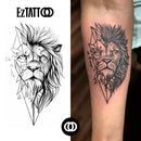 Instinto Rachado Tatuagem Temporária