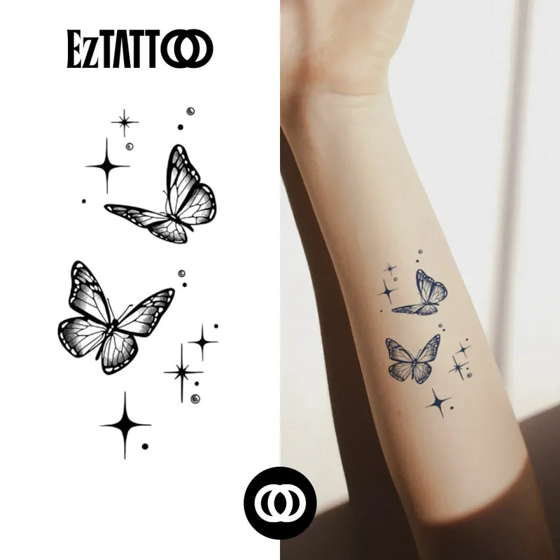 Borboleta Tatuagem Temporária