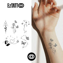 Abstrata Tatuagem Temporária