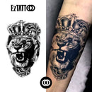 Rei em Fúria Tatuagem Temporária